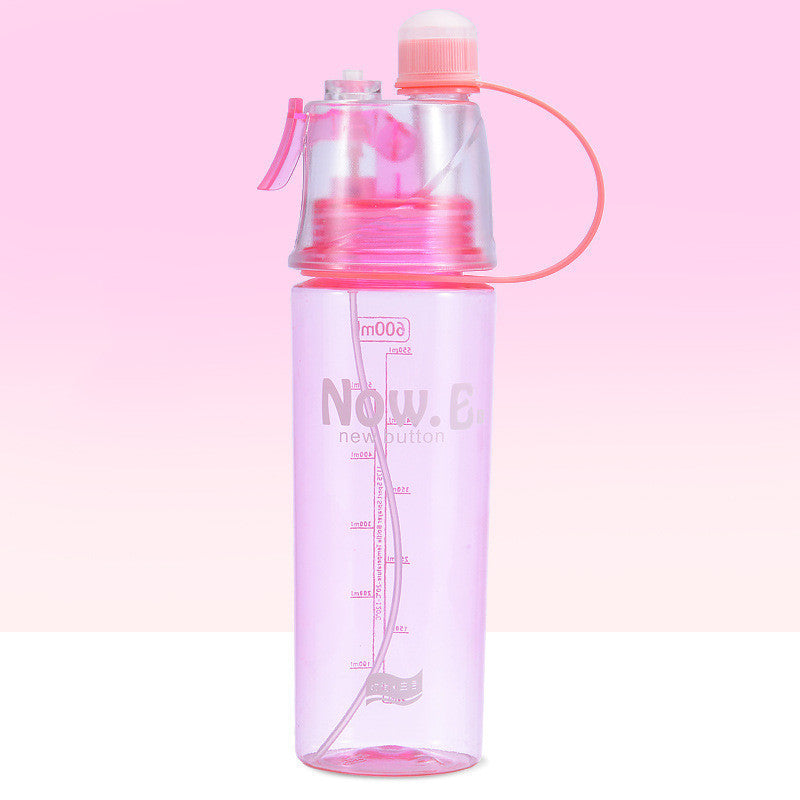 Portable Spray Drink Bottle