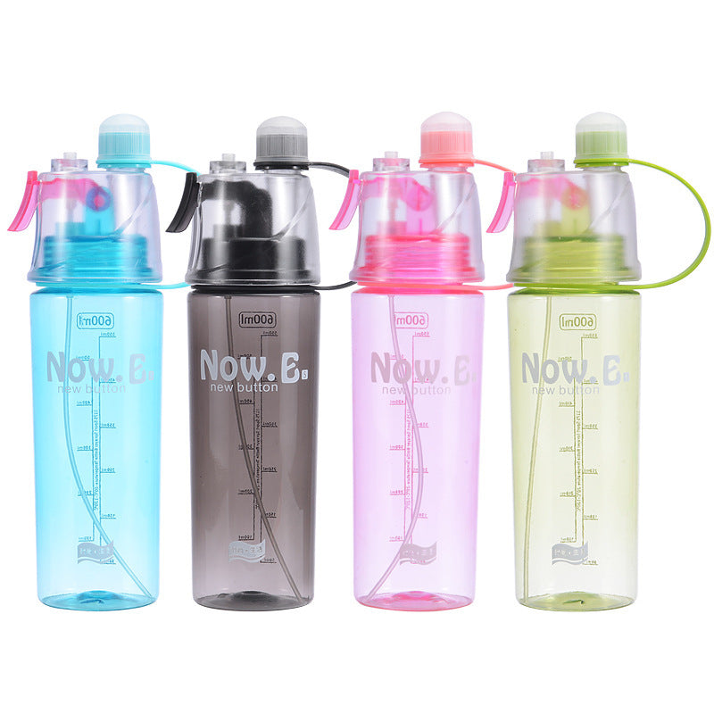 Portable Spray Drink Bottle