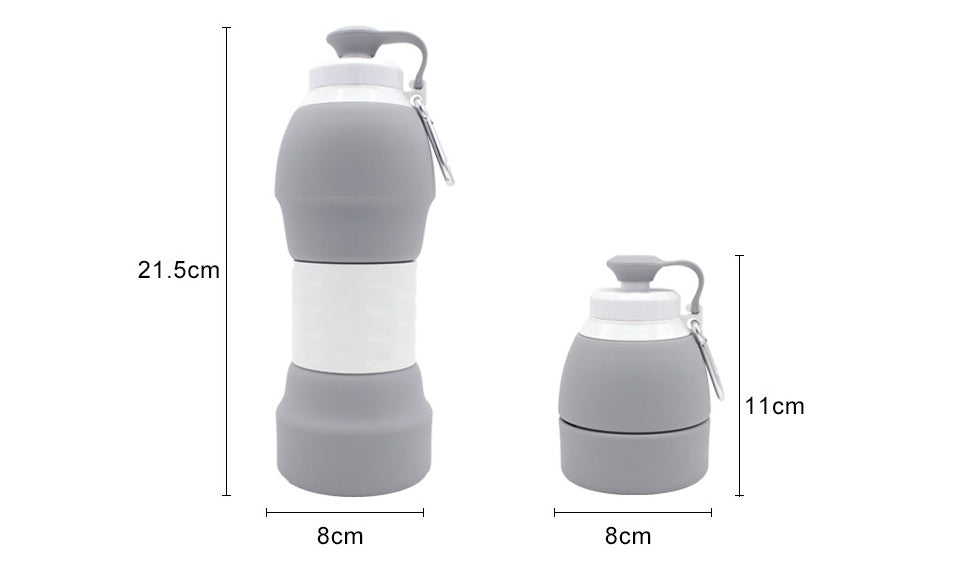 Collapsible Silicone Bottle