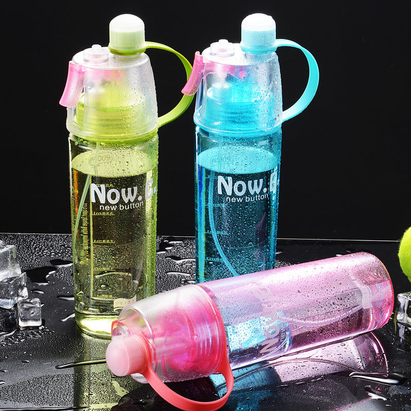 Portable Spray Drink Bottle