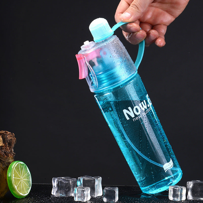 Portable Spray Drink Bottle