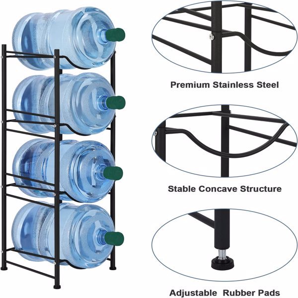 4-Layer Water Bottle Rack