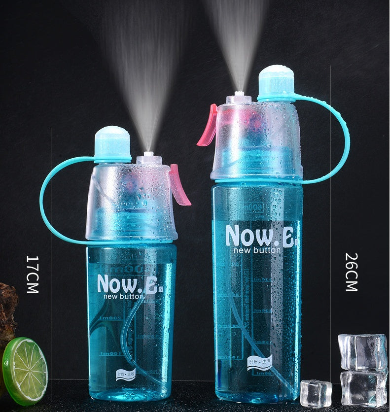 Portable Spray Drink Bottle