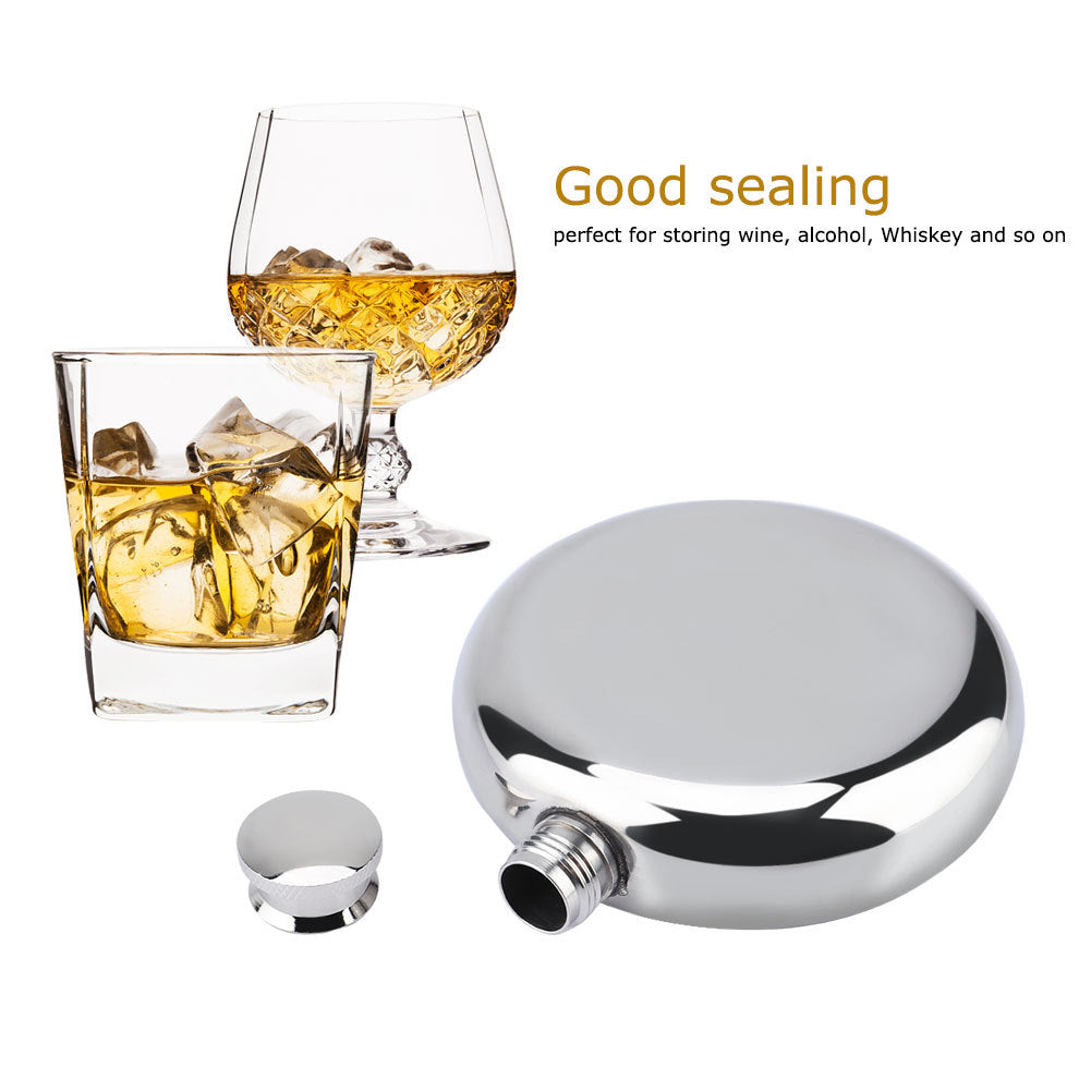 Stainless Steel Whiskey Flask