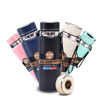 SipSavor - 32oz Stainless Steel Water Bottle Vacuum Insulted-  Best Water Bottle for Gym, Office, Hiking & Outdoor Campings