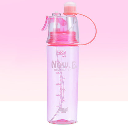 Portable Spray Drink Bottle