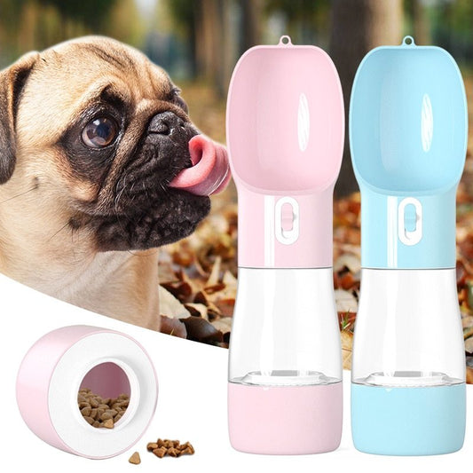 Portable Dog Water Bottle – Travel Pet Dispenser