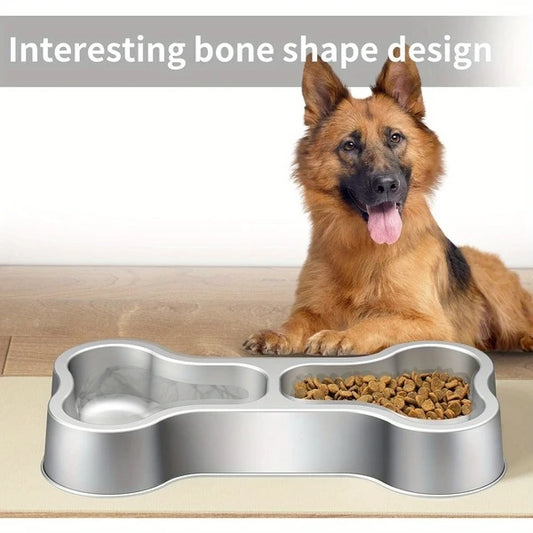 Dual Dog Bowl Set
