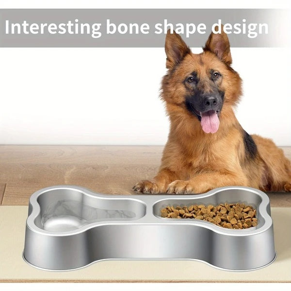 Dual Dog Bowl Set