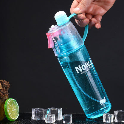Portable Spray Drink Bottle