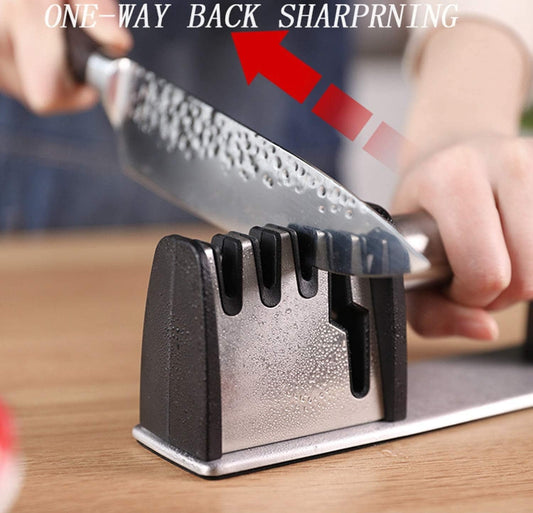 1-pcs 4-in-1 Kitchen Blade And Scissor Sharpening Tool